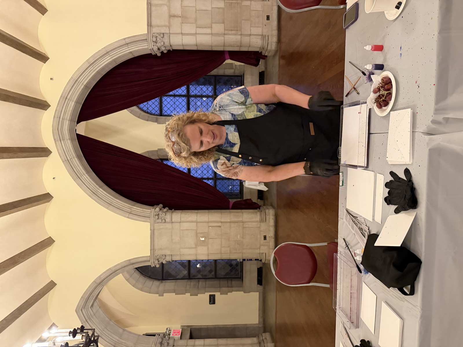 Riverside Church Ebru workshop